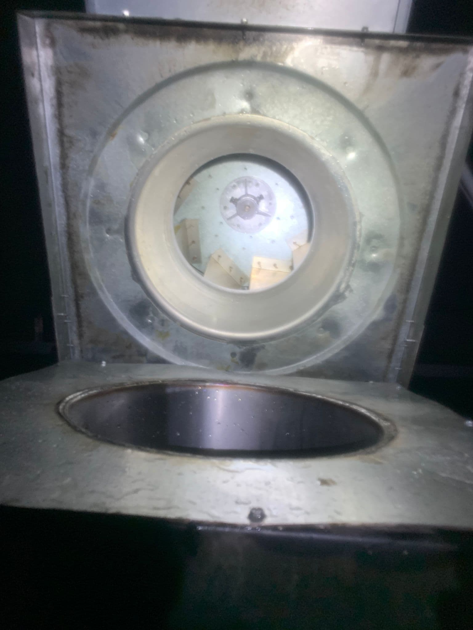 Kitchen exhaust fan after